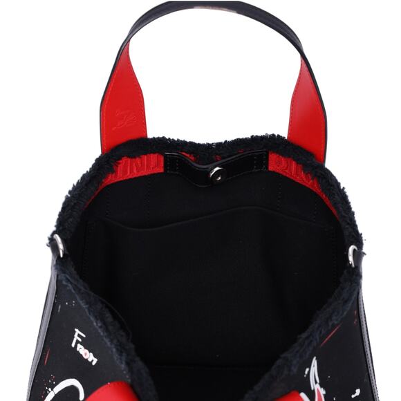 Christian Louboutin Frangibus Small Tote Bag Black - Picture 5 of 7